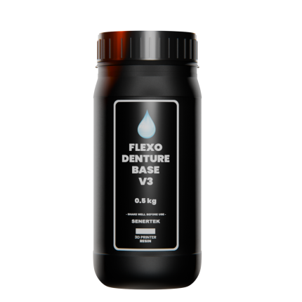 Rasina baza proteza flexibila Senertek Flexo Denture Base 0.5 Kg
